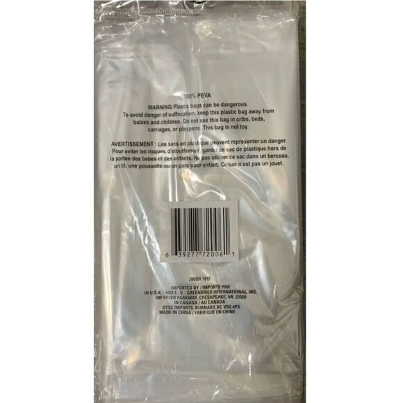 4 Pack Home Collection PEVA Shower Curtain Liners, clear 70x72 in - Picture 5 of 12